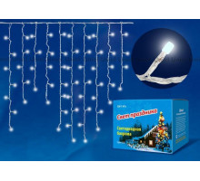 Уличная светодиодная гирлянда Uniel бахрома (UL-00003932) синий ULD-B3010-200/TBK Blue IP67