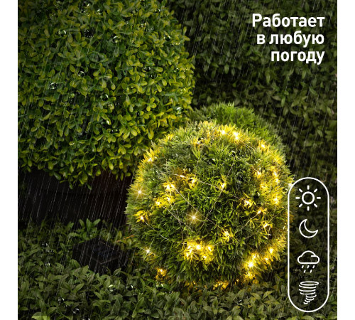 Садовая гирлянда Нить на солнечной батарее Эра ERASF22-42 Б0053371 Садовая гирлянда Нить на солнечной батарее Эра ERASF22-42 Б0053371