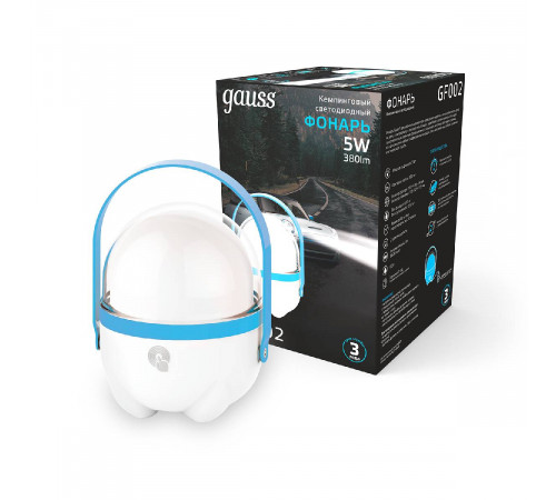 Фонарь кемпинговый Gauss GFL GF002 Фонарь кемпинговый Gauss GFL GF002