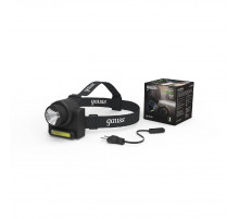 Налобный светодиодный фонарь Gauss аккумуляторный 75х70 180 лм GF309