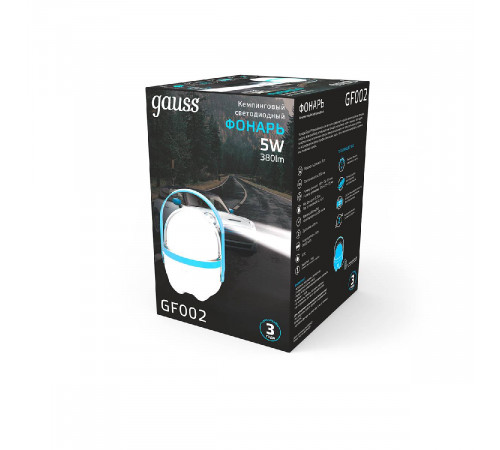 Фонарь кемпинговый Gauss GFL GF002 Фонарь кемпинговый Gauss GFL GF002