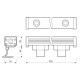 Прожектор Arlight AR-Line-500M-12W-220V Warm 037369
