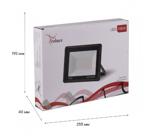 Прожектор Reluce 54001-9.2-001OL LED100W BK Прожектор Reluce 54001-9.2-001OL LED100W BK