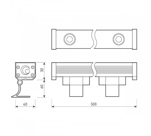 Линейный прожектор Arlight AR-LINE-500-9W Day4000 (GR, 30 deg, 230V) 037367(1) Линейный прожектор Arlight AR-LINE-500-9W Day4000 (GR, 30 deg, 230V) 037367(1)