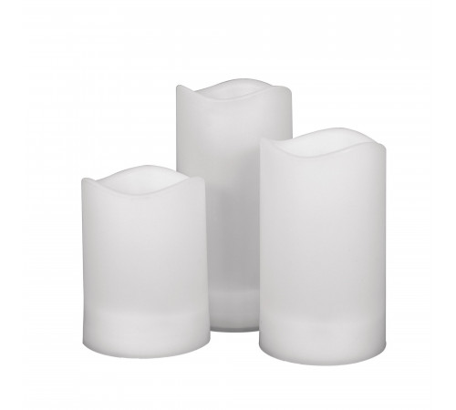 Садовый светильник на солнечной батарее Uniel USL-S-816/PT150 CANDLE SET3 UL-00009381