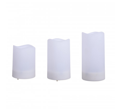 Садовый светильник на солнечной батарее Uniel USL-S-816/PT150 CANDLE SET3 UL-00009381