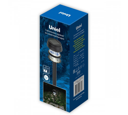 Садовый светильник на солнечной батарее Uniel USL-C-095/PT380 HALO UL-00011592 Садовый светильник на солнечной батарее Uniel USL-C-095/PT380 HALO UL-00011592