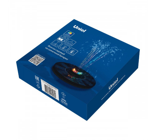 Садовый светильник на солнечной батарее Uniel USL-S-825/PT180 RGB FOUNTAIN UL-00011598 Садовый светильник на солнечной батарее Uniel USL-S-825/PT180 RGB FOUNTAIN UL-00011598