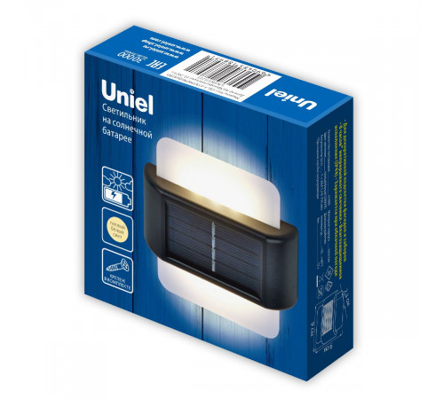 Светильник настенный на солнечной батарее Uniel USL-F-159/PM090 QUATRO UL-00011589 Светильник настенный на солнечной батарее Uniel USL-F-159/PM090 QUATRO UL-00011589