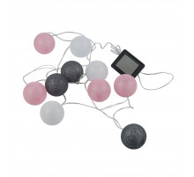 Садовая гирлянда на солнечной батарее Uniel USL-S-230/PM1800 COTTON BALLS-1 UL-00011593