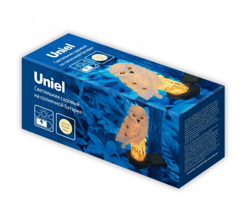 Садовый светильник на солнечной батарее Uniel USL-S-823/PM290 POLAR OWL UL-00011596 Садовый светильник на солнечной батарее Uniel USL-S-823/PM290 POLAR OWL UL-00011596