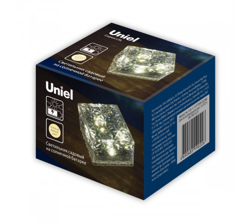 Садовый светильник на солнечной батарее Uniel USL-F-172/PT050 ICECUBE UL-00011750 Садовый светильник на солнечной батарее Uniel USL-F-172/PT050 ICECUBE UL-00011750