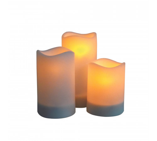 Садовый светильник на солнечной батарее Uniel USL-S-816/PT150 CANDLE SET3 UL-00009381