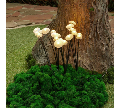 Садовый светильник на солнечной батарее Uniel USL-S-832/PM030 FAIRY MUSHROOMS SET25 UL-00011677
