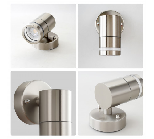 Уличный настенный светильник Apeyron Chrome 11-110