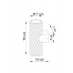 Уличный настенный светильник Arte Lamp Hyadum A3458AL-2BK