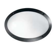 Уличный настенный светильник Ideal Lux Maddi-1 AP1 Nero 096704
