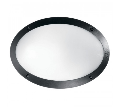 Уличный настенный светильник Ideal Lux Maddi-1 AP1 Nero 096704 Уличный настенный светильник Ideal Lux Maddi-1 AP1 Nero 096704