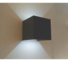Уличный настенный светодиодный светильник Kink Light Куб 08585,16(4000K)