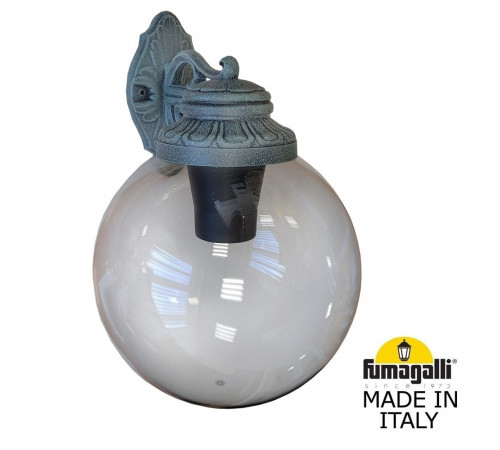 Уличный настенный светильник Fumagalli Globe 250 G25.131.000.VZF1RDN Уличный настенный светильник Fumagalli Globe 250 G25.131.000.VZF1RDN