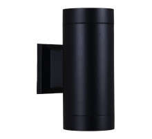 Уличный настенный светильник Reluce 86225-9.2-002CT 2*GX53 BK