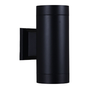 Уличный настенный светильник Reluce 86225-9.2-002CT 2*GX53 BK