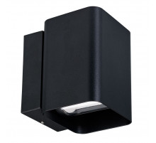 Уличный настенный светильник Arlight LGD-WALL-VARIO-S104x129-2x6W Day4000 (BK, 1-80 deg) 046428