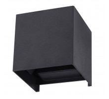 Уличный настенный светильник Arte Lamp Rullo A1714AL-2BK