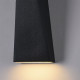 Уличный настенный светодиодный светильник Maytoni Times Square O580WL-L6B