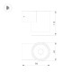 Уличный настенный светильник Arlight LGD-RAY-WALL-R65-12W Warm3000 049984