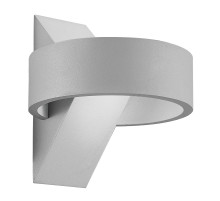 Уличный настенный светильник Uniel ULU-S34A-8W/4000K IP65 GREY UL-00009350