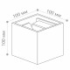 Уличный настенный светильник Feron Майами 48098