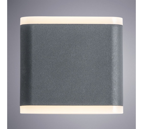 Уличный настенный светодиодный светильник Arte Lamp A8153AL-2GY Уличный настенный светодиодный светильник Arte Lamp A8153AL-2GY