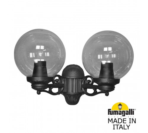 Уличный настенный светильник Fumagalli Globe 250 G25.141.000.AZF1R Уличный настенный светильник Fumagalli Globe 250 G25.141.000.AZF1R