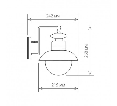 Уличный настенный cветильник Elektrostandard Talli D GL 3002D брауни 4690389106569 Уличный настенный cветильник Elektrostandard Talli D GL 3002D брауни 4690389106569
