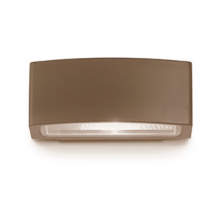 Уличный настенный светильник Ideal Lux Andromeda AP1 Coffee 163536