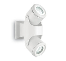 Уличный настенный светильник Ideal Lux Xeno AP2 Bianco 129495