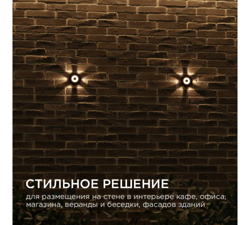 Уличный настенный светильник Apeyron 31-08