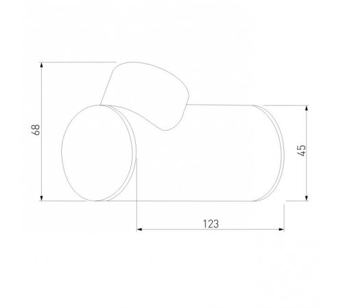 Уличный настенный светильник Elektrostandard Ray 4690389176760