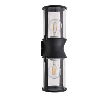 Уличный настенный светильник Arte Lamp Minchir A8306AL-2BK
