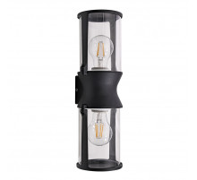 Уличный настенный светильник Arte Lamp Minchir A8306AL-2BK