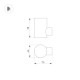Уличный настенный светильник Arlight LGD-Ray-Wall-R46-3W Warm3000 033310