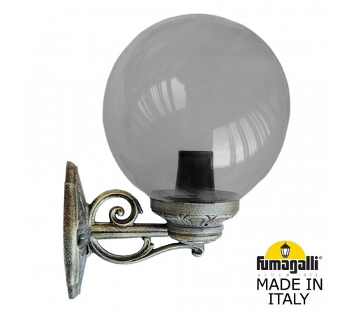 Уличный настенный светильник Fumagalli Globe 250 G25.131.000.BZF1R Уличный настенный светильник Fumagalli Globe 250 G25.131.000.BZF1R