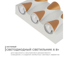 Уличный настенный светильник Apeyron 31-01