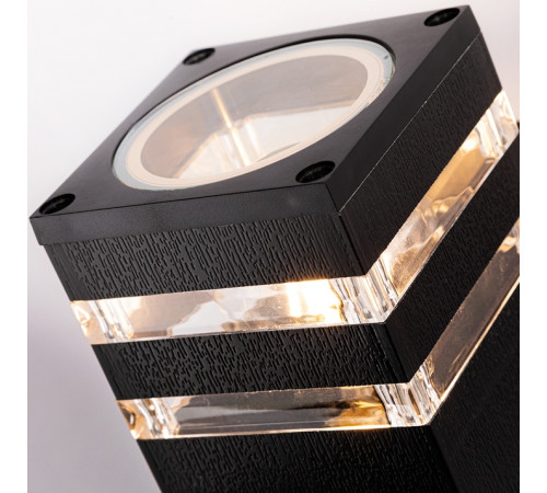 Уличный настенный светильник Arte Lamp Hadar A4421AL-1BK Уличный настенный светильник Arte Lamp Hadar A4421AL-1BK