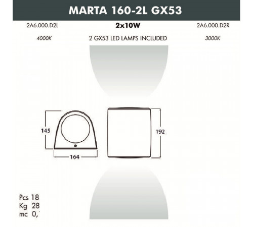 Уличный настенный светильник Fumagalli Marta 2A6.000.000.AXD2L Уличный настенный светильник Fumagalli Marta 2A6.000.000.AXD2L
