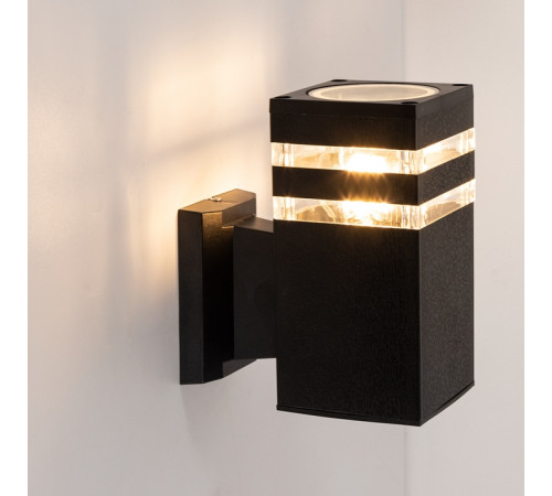 Уличный настенный светильник Arte Lamp Hadar A4421AL-1BK Уличный настенный светильник Arte Lamp Hadar A4421AL-1BK