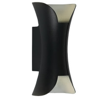 Уличный настенный светильник IMEX Wels IL.0014.0007 BK