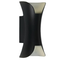 Уличный настенный светильник IMEX Wels IL.0014.0007 BK