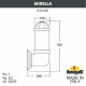 Уличный настенный светильник Fumagalli Sauro D15.505.000.LYF1R